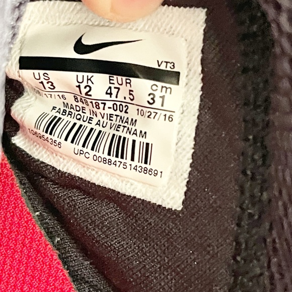 Nike Air Presto Essential 'Black Gym Red' - 13 - Picture 6 of 6